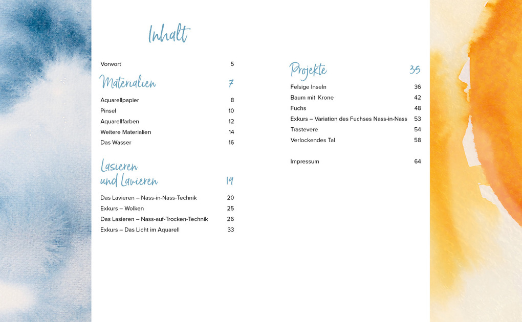 Weitere Ansicht: Mini-Masterclass Malen - Lavieren und Lasieren in Aquarell