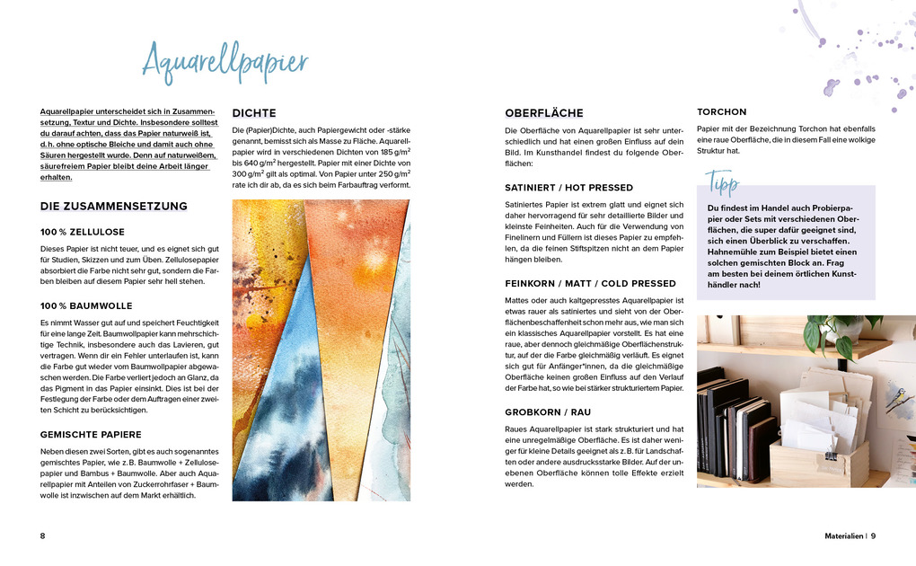 Weitere Ansicht: Mini-Masterclass Malen - Lavieren und Lasieren in Aquarell