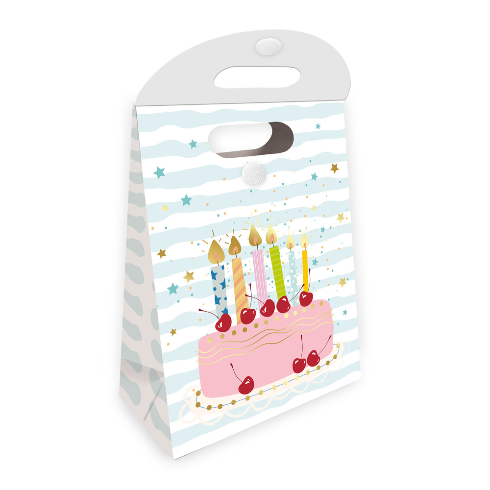 Weitere Ansicht: TRÖTSCH - Geschenktasche mit Verschluss medium Birthday