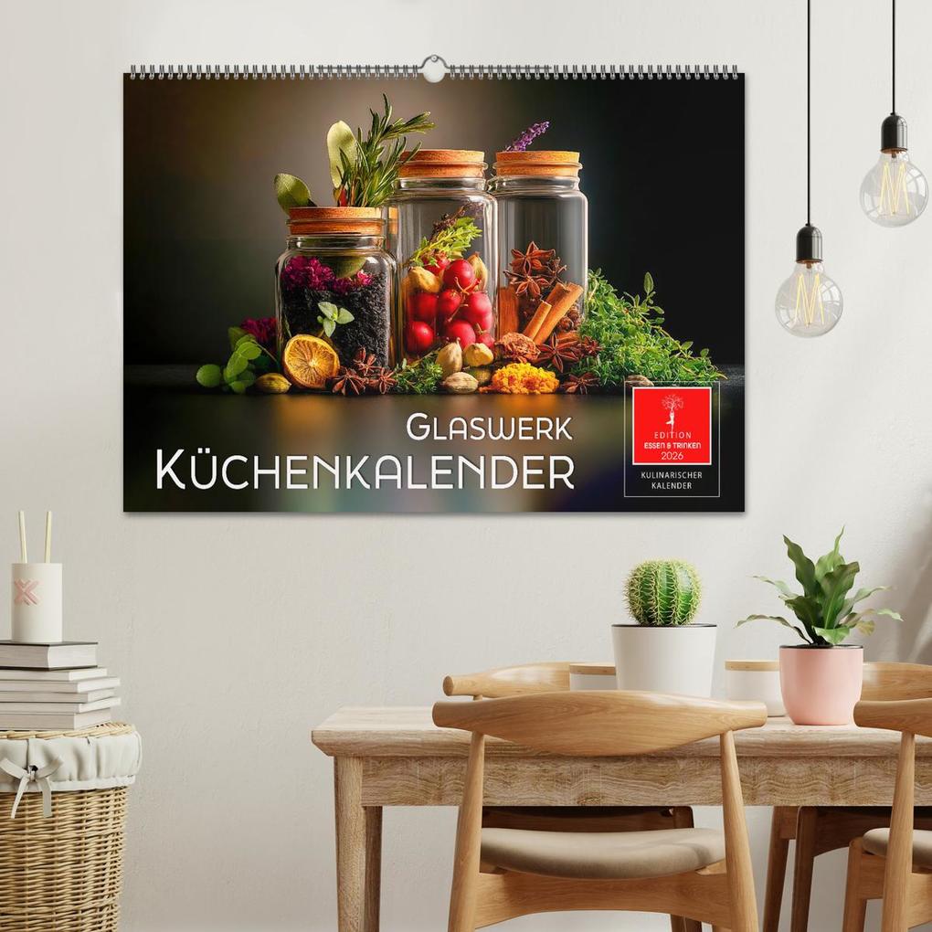 Weitere Ansicht: Küchenkalender Glaswerk (Wandkalender 2026 DIN A2 quer), CALVENDO Monatskalender | Peter Roder, Calvendo