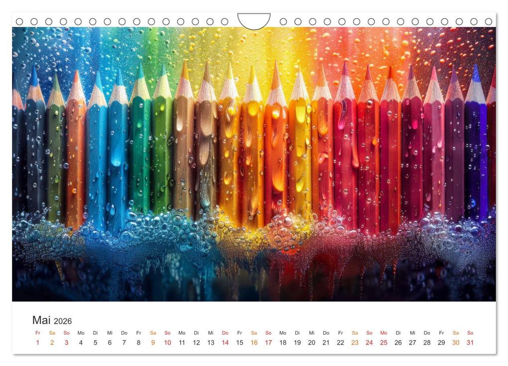 Weitere Ansicht: Farben des Moments (Wandkalender 2026 DIN A4 quer), CALVENDO Monatskalender | Peter Roder, Calvendo
