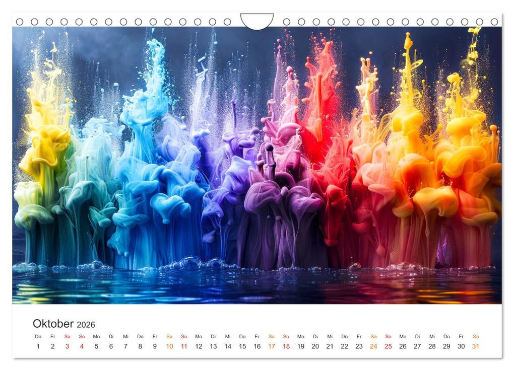 Weitere Ansicht: Farben des Moments (Wandkalender 2026 DIN A4 quer), CALVENDO Monatskalender | Peter Roder, Calvendo