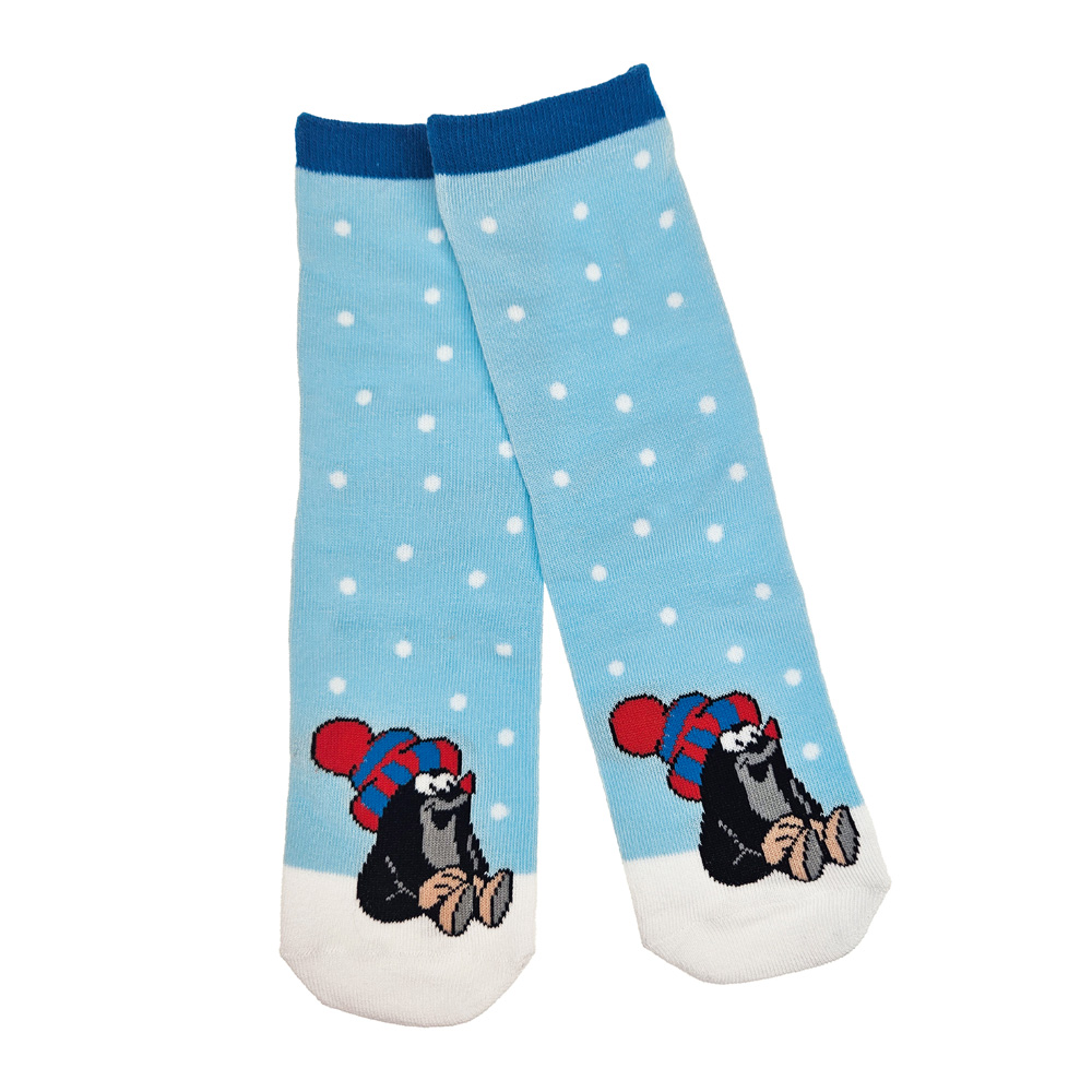 Weitere Ansicht: TRÖTSCH - Der kleine Maulwurf Zauberhafte Socken Winter Größe 30 bis 35