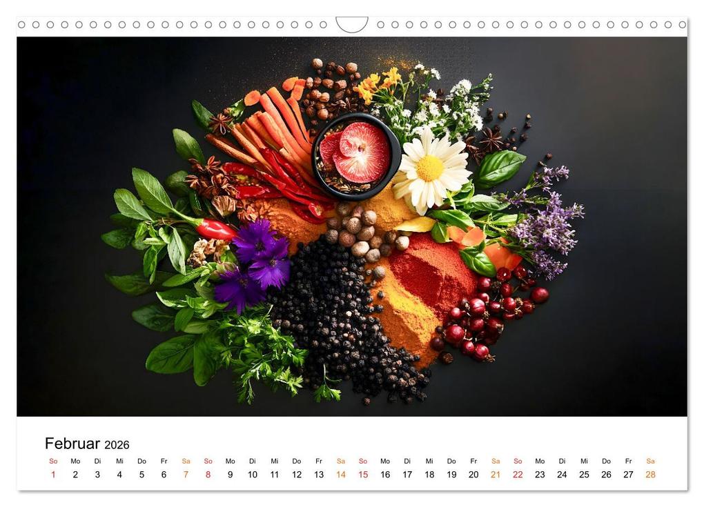 Weitere Ansicht: Küchenkalender Gewürzwelt (Wandkalender 2026 DIN A3 quer), CALVENDO Monatskalender | Peter Roder, Calvendo