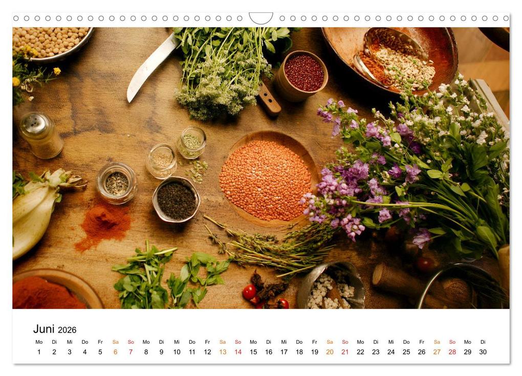Weitere Ansicht: Küchenkalender Gewürzwelt (Wandkalender 2026 DIN A3 quer), CALVENDO Monatskalender | Peter Roder, Calvendo