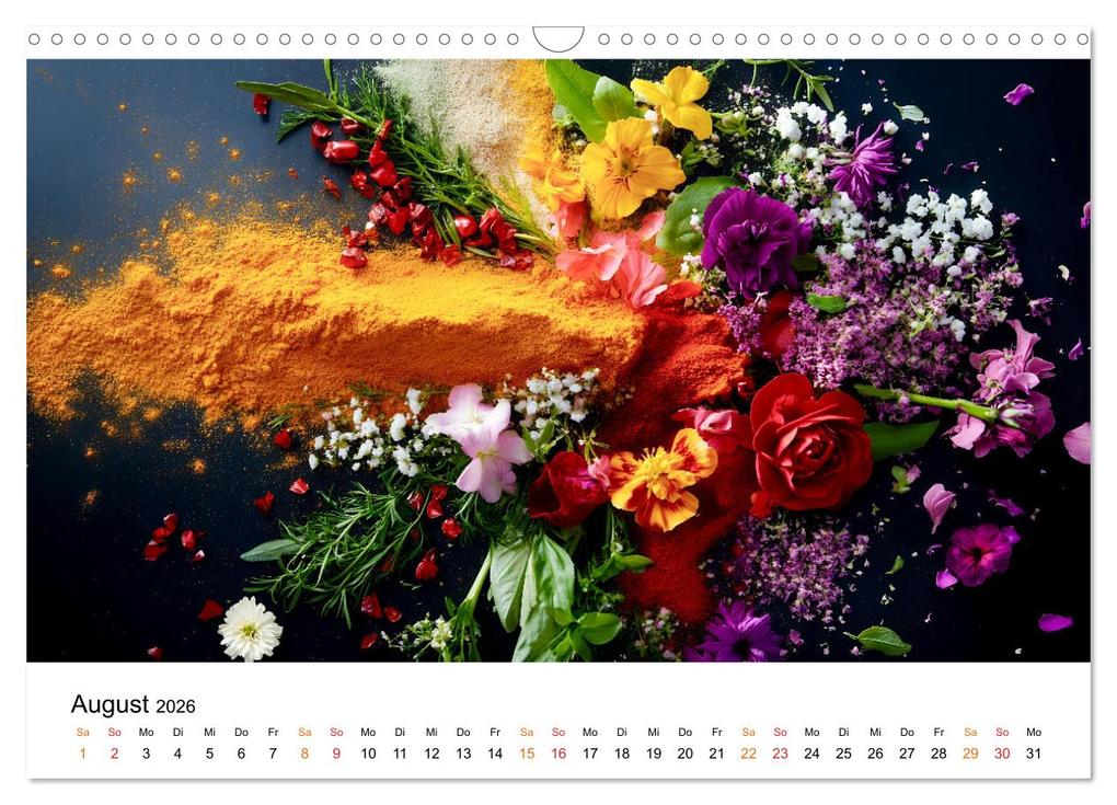 Weitere Ansicht: Küchenkalender Gewürzwelt (Wandkalender 2026 DIN A3 quer), CALVENDO Monatskalender | Peter Roder, Calvendo