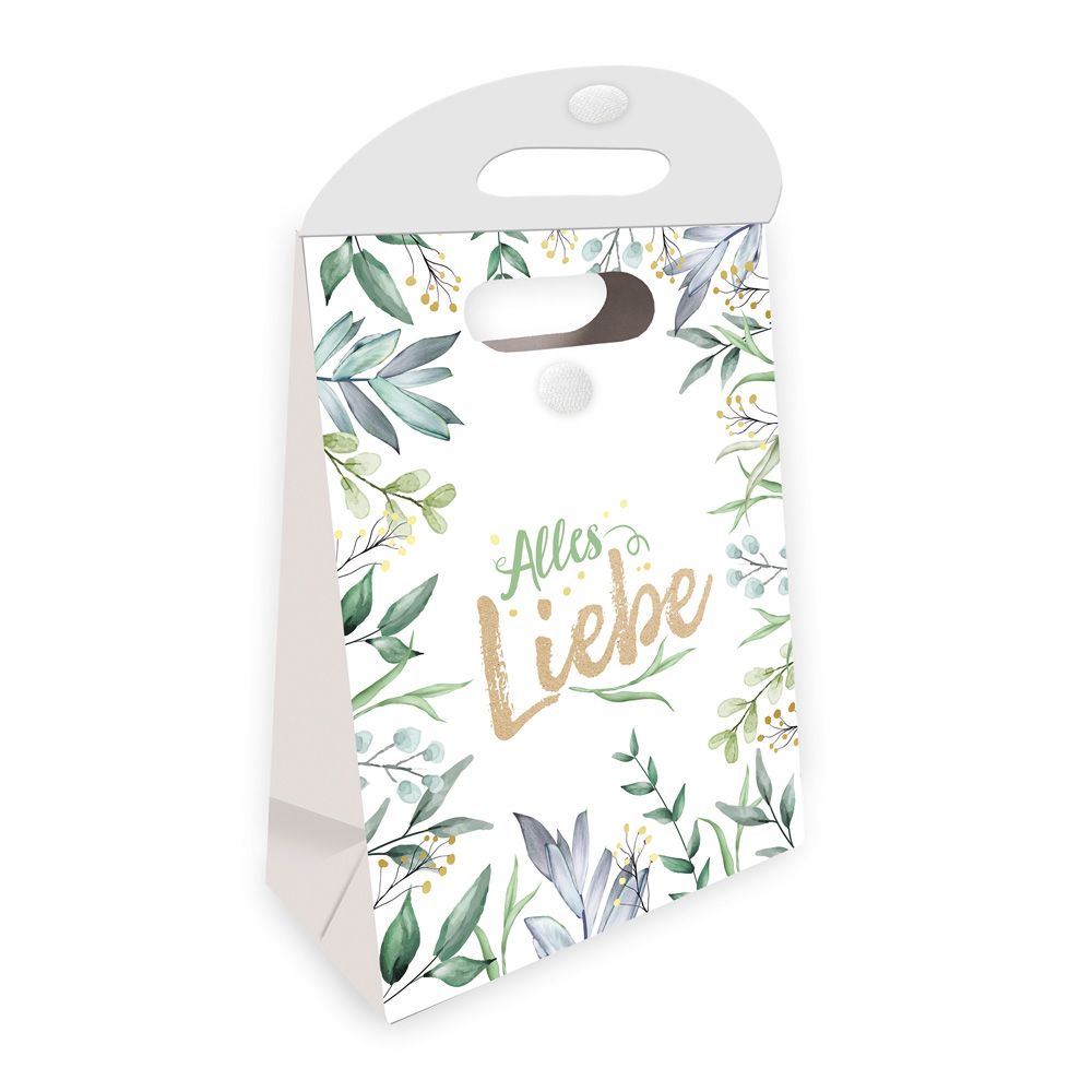Weitere Ansicht: TRÖTSCH - Geschenktasche mit Verschluss medium Natur