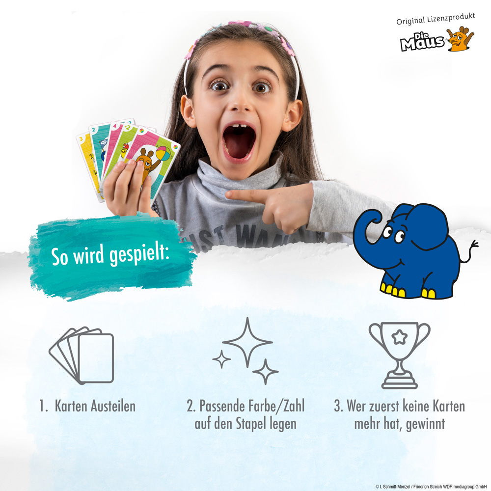 Weitere Ansicht: TRÖTSCH - Die Maus Mau-Mau KartenspielMau(s)-Mau(s) Kleine Kartenfreunde | Ab 4 Jahren | Trötsch Verlag GmbH & Co.KG