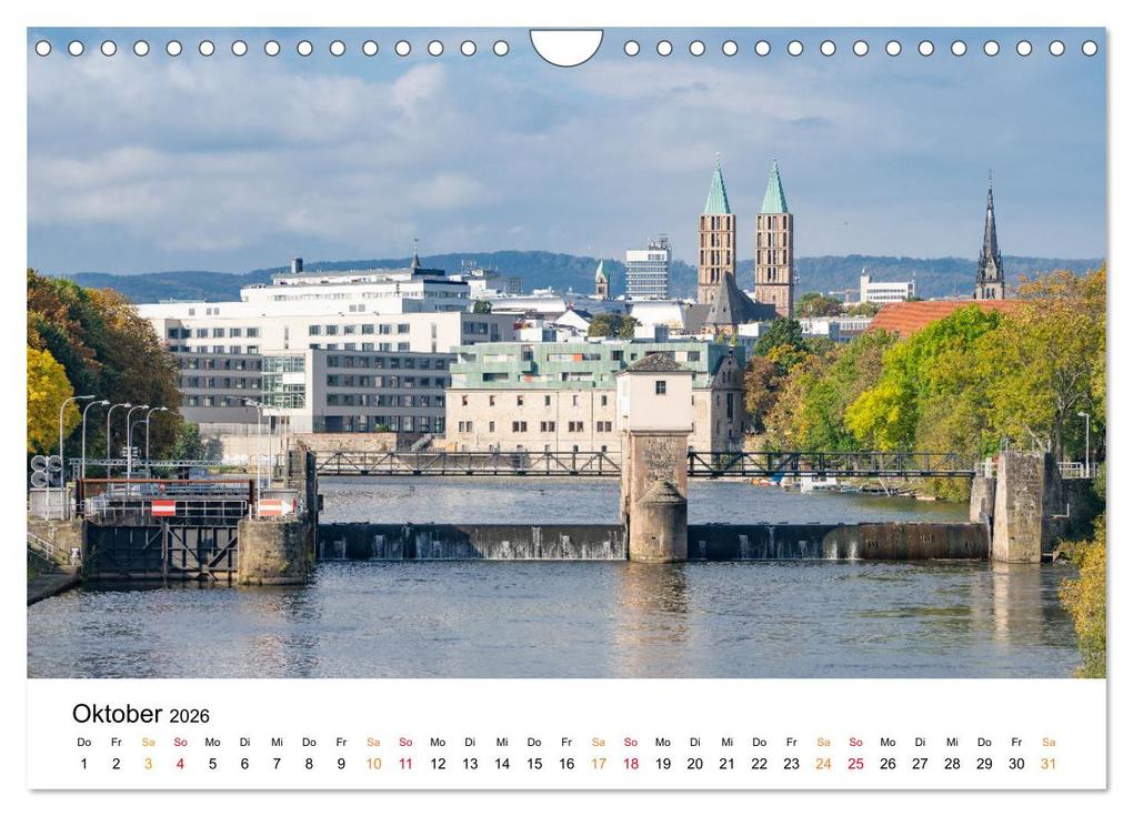 Weitere Ansicht: Kassel - wunderschöne Stadt in Nordhessen (Wandkalender 2026 DIN A4 quer), CALVENDO Monatskalender | Calvendo, Angela Rohde