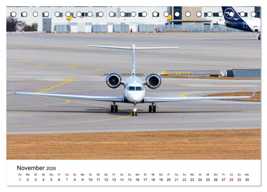 Weitere Ansicht: Die Welt der Privatjets (Tischkalender 2026 DIN A5 quer), CALVENDO Monatskalender | Calvendo, Christoph Brunner