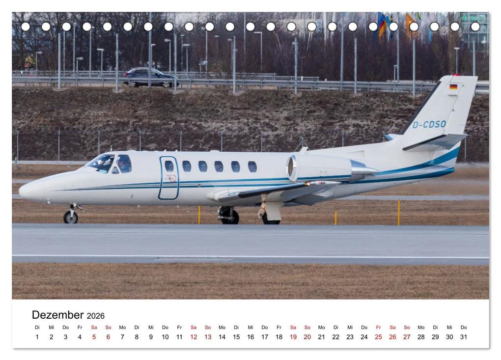 Weitere Ansicht: Die Welt der Privatjets (Tischkalender 2026 DIN A5 quer), CALVENDO Monatskalender | Calvendo, Christoph Brunner