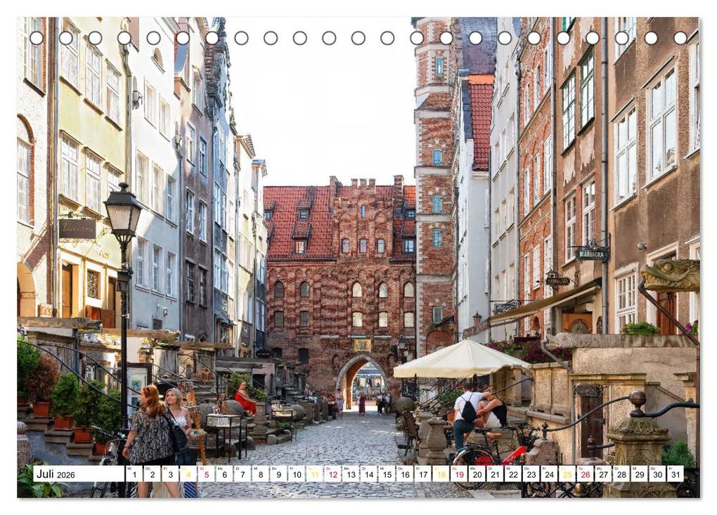 Weitere Ansicht: Besucht mal wieder Danzig (Tischkalender 2026 DIN A5 quer), CALVENDO Monatskalender | Calvendo, Marion Sixt