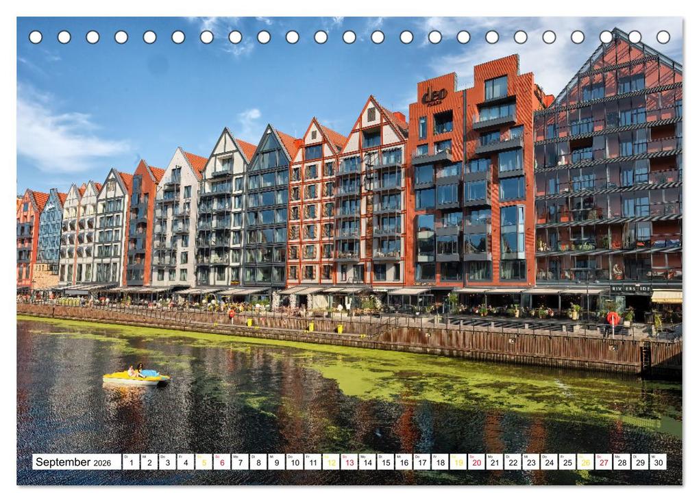 Weitere Ansicht: Besucht mal wieder Danzig (Tischkalender 2026 DIN A5 quer), CALVENDO Monatskalender | Calvendo, Marion Sixt