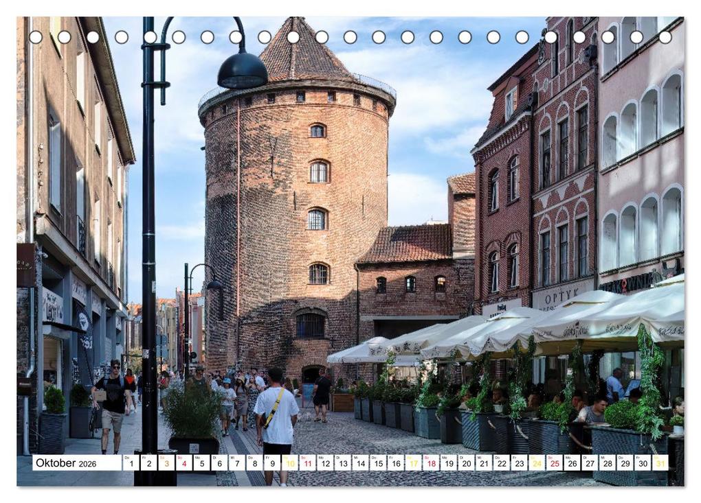 Weitere Ansicht: Besucht mal wieder Danzig (Tischkalender 2026 DIN A5 quer), CALVENDO Monatskalender | Calvendo, Marion Sixt