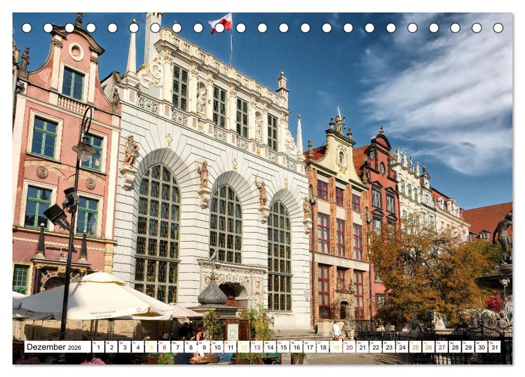 Weitere Ansicht: Besucht mal wieder Danzig (Tischkalender 2026 DIN A5 quer), CALVENDO Monatskalender | Calvendo, Marion Sixt