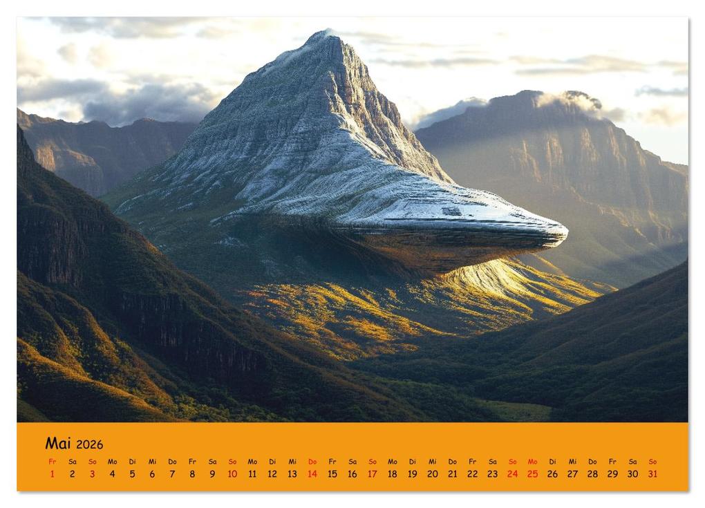 Weitere Ansicht: UFOs und Aliens - Außerirdische Spuren, verborgene Wahrheit oder bloße Fantasie (Wandkalender 2026 DIN A3 quer), CALVENDO Monatskalender | Calvendo, MB Fotografie
