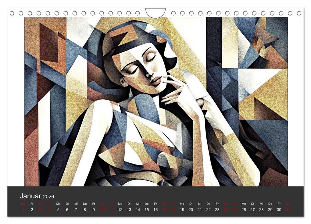 Weitere Ansicht: Kubistische Frauen Bilder (Wandkalender 2026 DIN A4 quer), CALVENDO Monatskalender | Calvendo, JOACHIM.G.SCHÄFER, JOACHIM.G.SCHÄFER JOACHIM.G.SCHÄFER