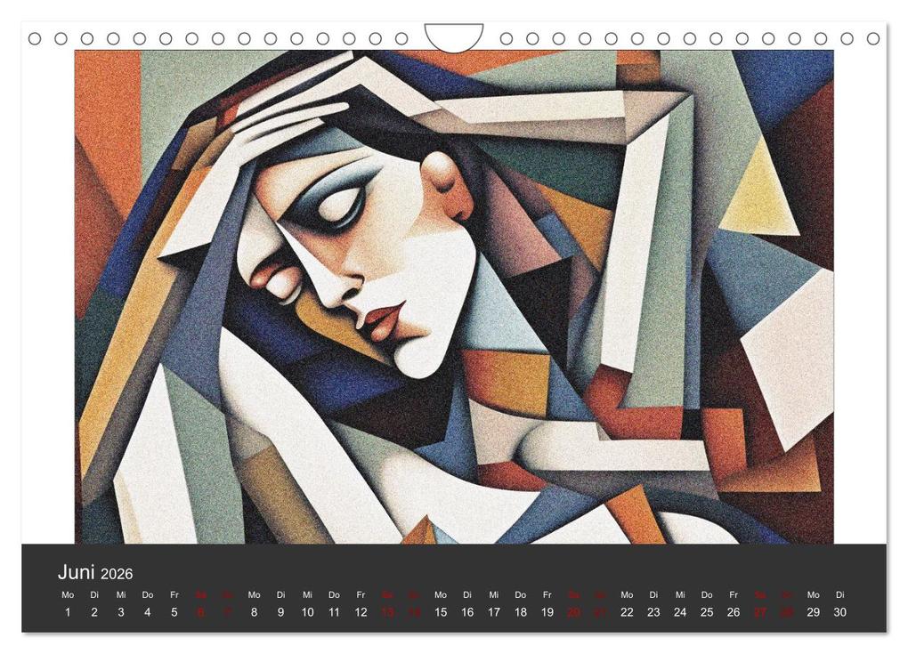Weitere Ansicht: Kubistische Frauen Bilder (Wandkalender 2026 DIN A4 quer), CALVENDO Monatskalender | Calvendo, JOACHIM.G.SCHÄFER, JOACHIM.G.SCHÄFER JOACHIM.G.SCHÄFER