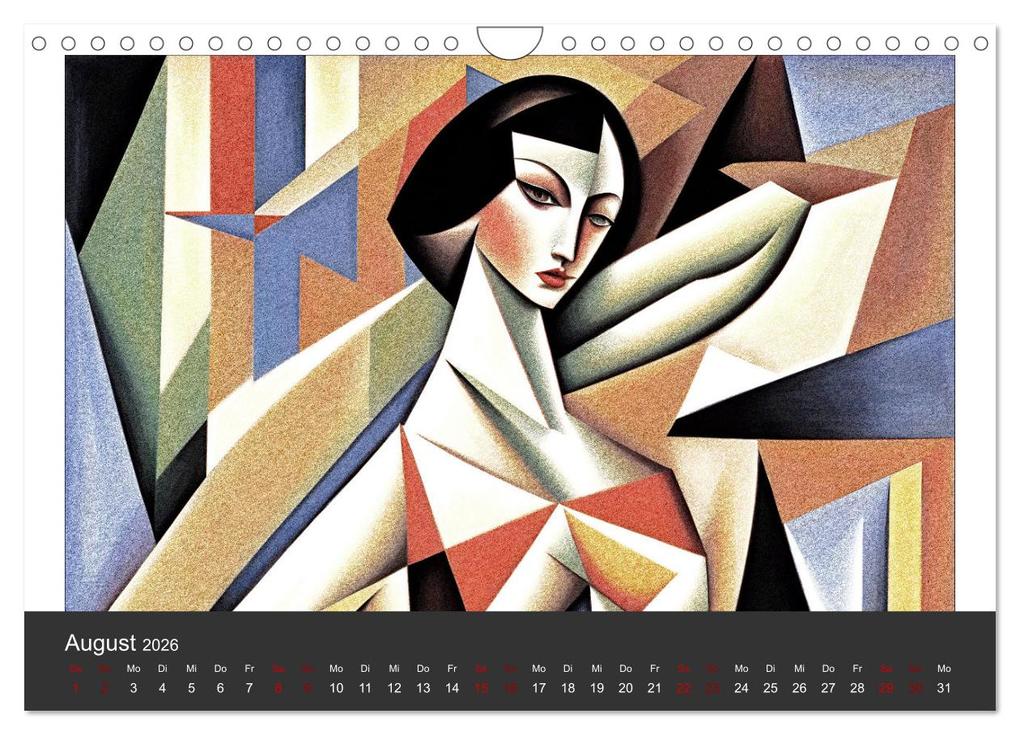 Weitere Ansicht: Kubistische Frauen Bilder (Wandkalender 2026 DIN A4 quer), CALVENDO Monatskalender | Calvendo, JOACHIM.G.SCHÄFER, JOACHIM.G.SCHÄFER JOACHIM.G.SCHÄFER