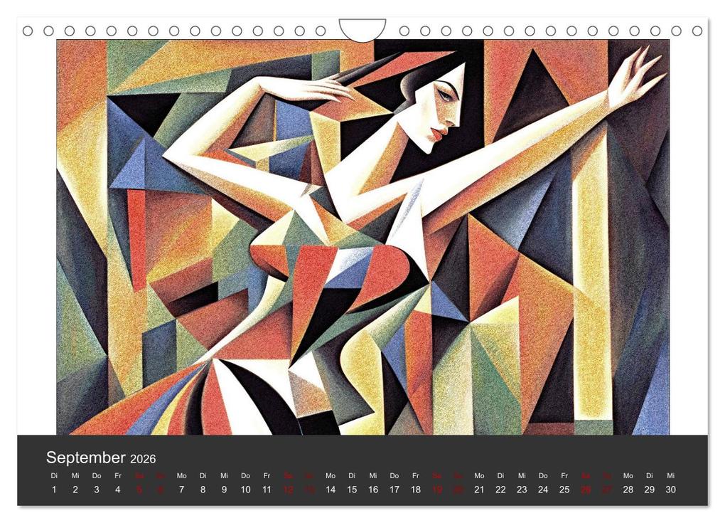 Weitere Ansicht: Kubistische Frauen Bilder (Wandkalender 2026 DIN A4 quer), CALVENDO Monatskalender | Calvendo, JOACHIM.G.SCHÄFER, JOACHIM.G.SCHÄFER JOACHIM.G.SCHÄFER