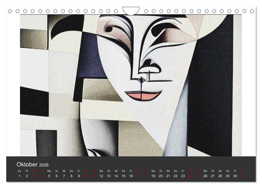 Weitere Ansicht: Kubistische Frauen Bilder (Wandkalender 2026 DIN A4 quer), CALVENDO Monatskalender | Calvendo, JOACHIM.G.SCHÄFER, JOACHIM.G.SCHÄFER JOACHIM.G.SCHÄFER