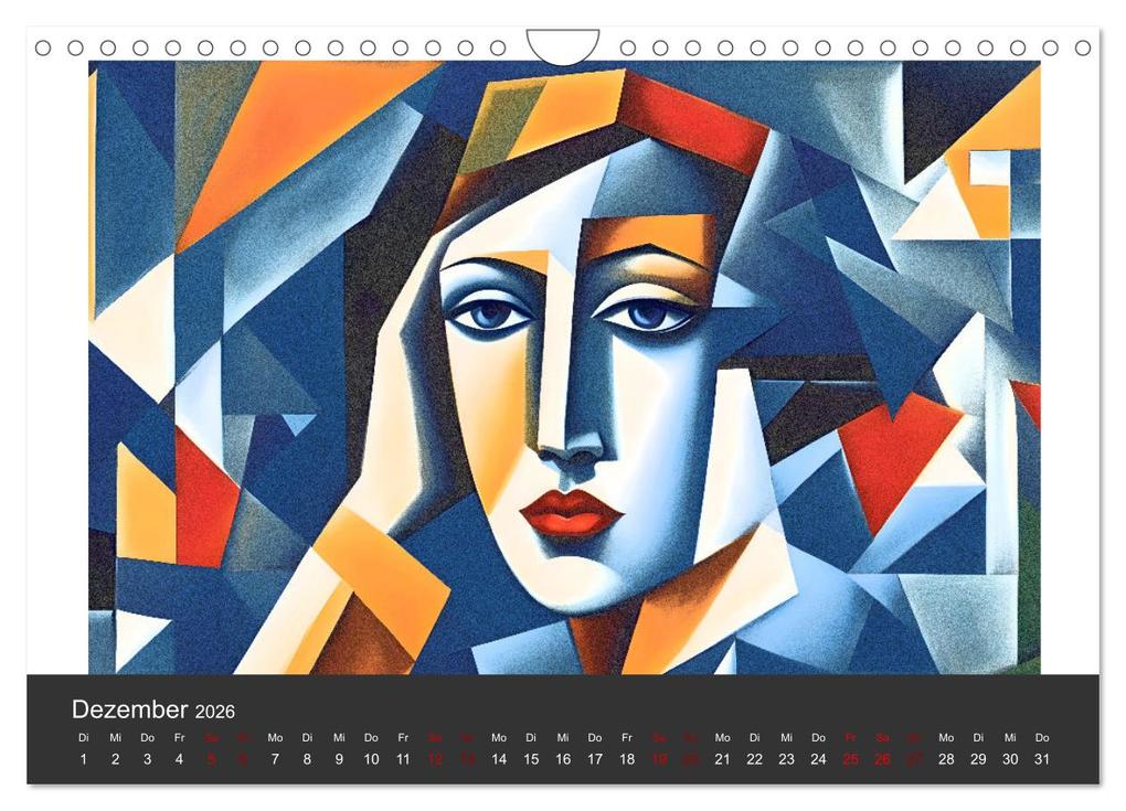 Weitere Ansicht: Kubistische Frauen Bilder (Wandkalender 2026 DIN A4 quer), CALVENDO Monatskalender | Calvendo, JOACHIM.G.SCHÄFER, JOACHIM.G.SCHÄFER JOACHIM.G.SCHÄFER