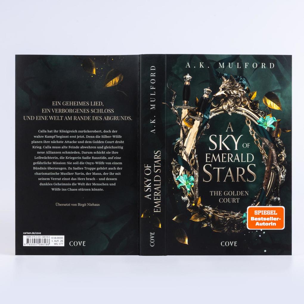 Weitere Ansicht: A Sky of Emerald Stars (The Golden Court 2) | A.K. Mulford