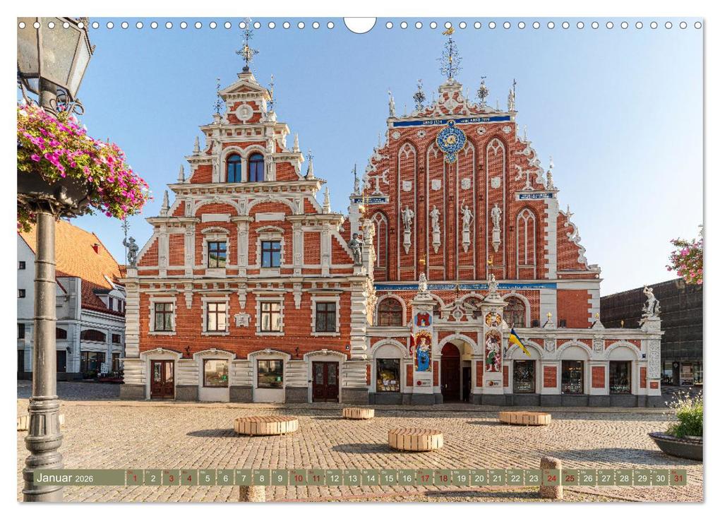 Weitere Ansicht: Via Baltica - eine Reise durch Estland, Lettland und Litauen (Wandkalender 2026 DIN A3 quer), CALVENDO Monatskalender | Ulrich Männel, Calvendo