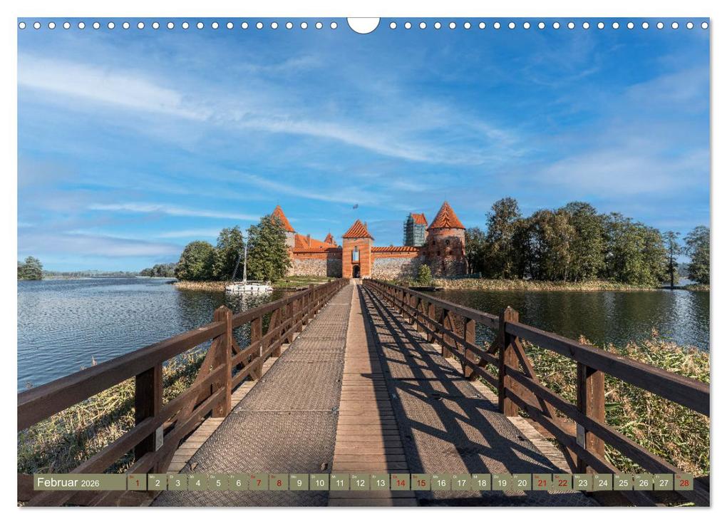 Weitere Ansicht: Via Baltica - eine Reise durch Estland, Lettland und Litauen (Wandkalender 2026 DIN A3 quer), CALVENDO Monatskalender | Ulrich Männel, Calvendo