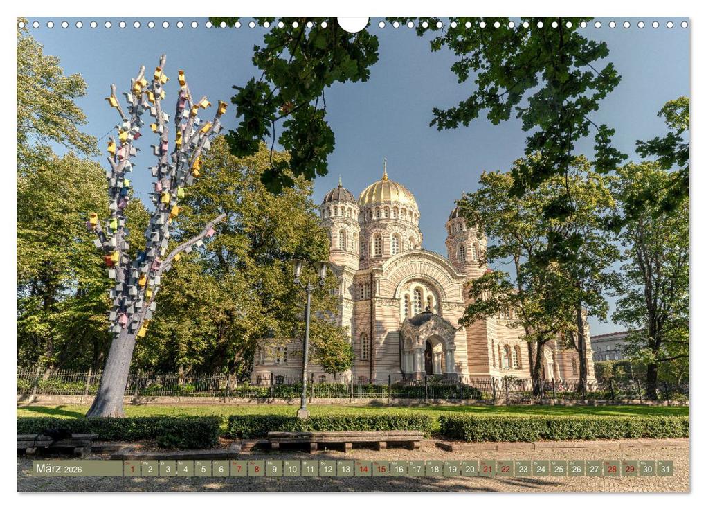 Weitere Ansicht: Via Baltica - eine Reise durch Estland, Lettland und Litauen (Wandkalender 2026 DIN A3 quer), CALVENDO Monatskalender | Ulrich Männel, Calvendo