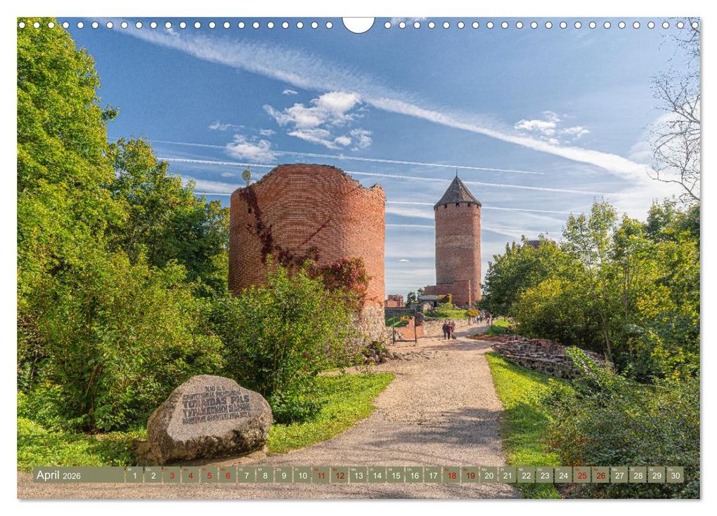 Weitere Ansicht: Via Baltica - eine Reise durch Estland, Lettland und Litauen (Wandkalender 2026 DIN A3 quer), CALVENDO Monatskalender | Ulrich Männel, Calvendo