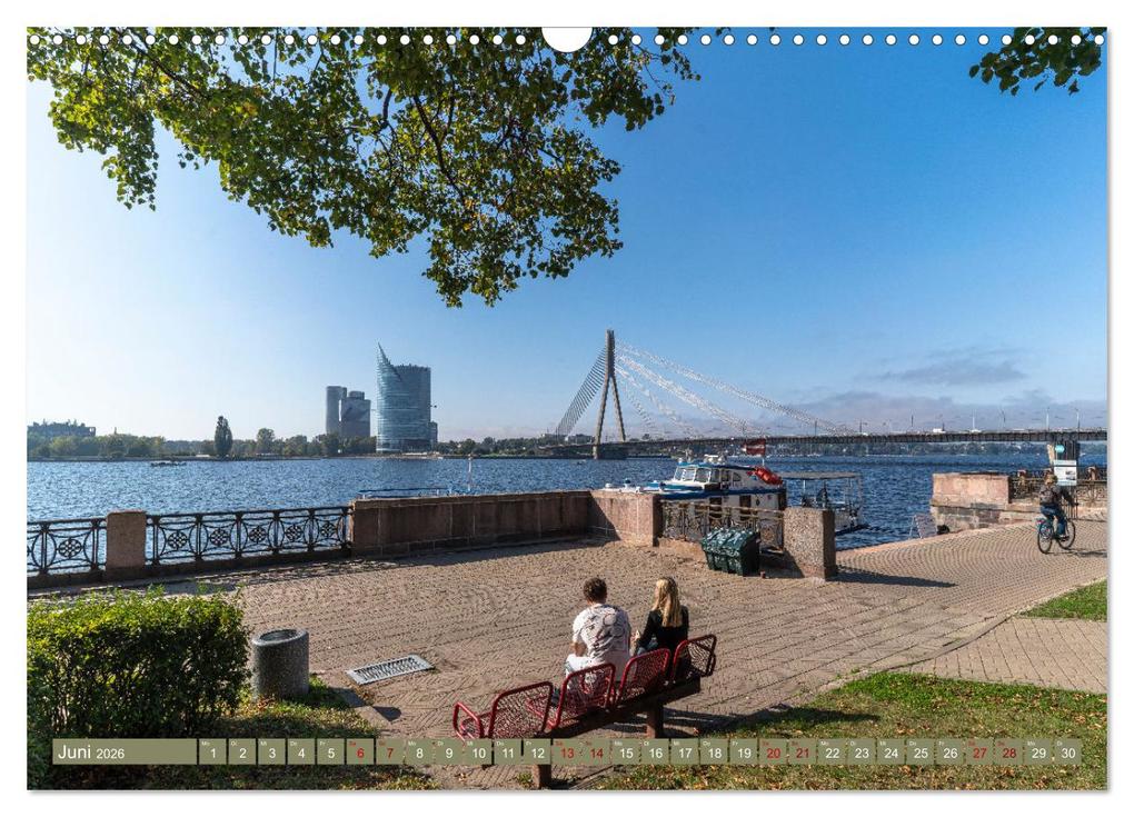 Weitere Ansicht: Via Baltica - eine Reise durch Estland, Lettland und Litauen (Wandkalender 2026 DIN A3 quer), CALVENDO Monatskalender | Ulrich Männel, Calvendo