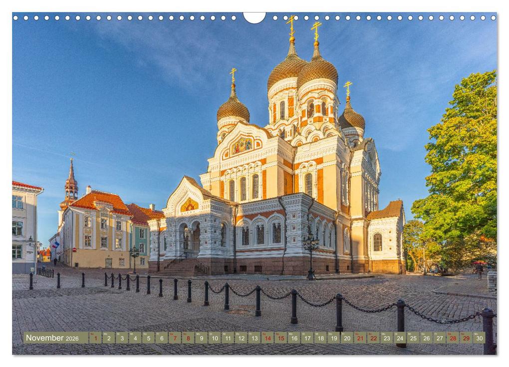 Weitere Ansicht: Via Baltica - eine Reise durch Estland, Lettland und Litauen (Wandkalender 2026 DIN A3 quer), CALVENDO Monatskalender | Ulrich Männel, Calvendo