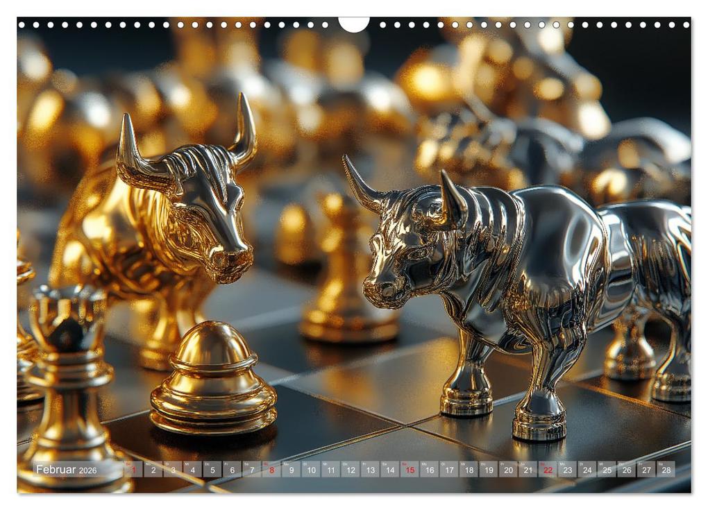 Weitere Ansicht: Börsenkalender - der Kalender für Aktien, Trader und Börsenprofis. (Wandkalender 2026 DIN A3 quer), CALVENDO Monatskalender | MB - Fotografie, Calvendo