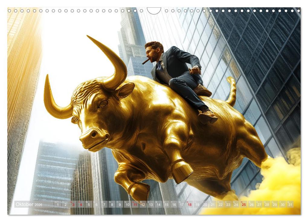 Weitere Ansicht: Börsenkalender - der Kalender für Aktien, Trader und Börsenprofis. (Wandkalender 2026 DIN A3 quer), CALVENDO Monatskalender | MB - Fotografie, Calvendo