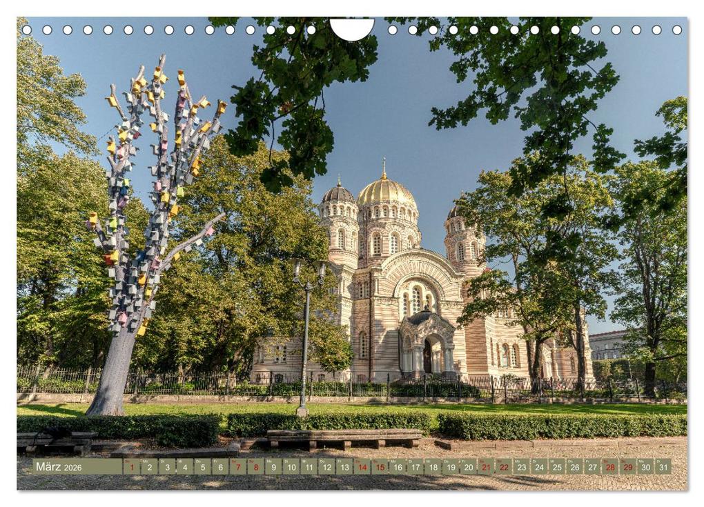 Weitere Ansicht: Via Baltica - eine Reise durch Estland, Lettland und Litauen (Wandkalender 2026 DIN A4 quer), CALVENDO Monatskalender | Ulrich Männel, Calvendo