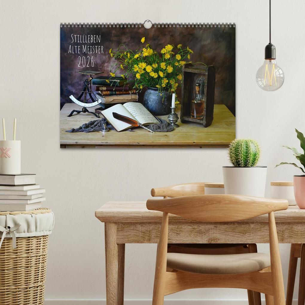 Weitere Ansicht: Stillleben Alte Meister (Wandkalender 2026 DIN A3 quer), CALVENDO Monatskalender | Stratmann-Fotografie Stratmann-Fotografie, Calvendo, Stratmann-Fotografie
