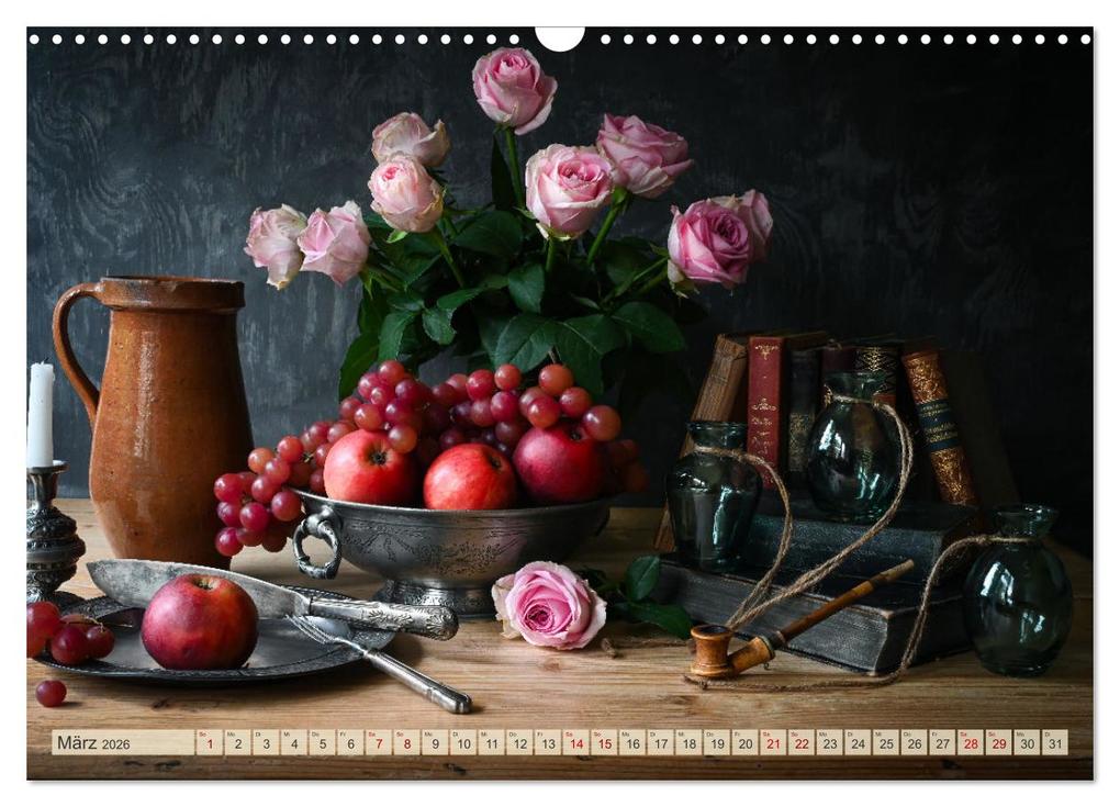 Weitere Ansicht: Stillleben Alte Meister (Wandkalender 2026 DIN A3 quer), CALVENDO Monatskalender | Stratmann-Fotografie Stratmann-Fotografie, Calvendo, Stratmann-Fotografie