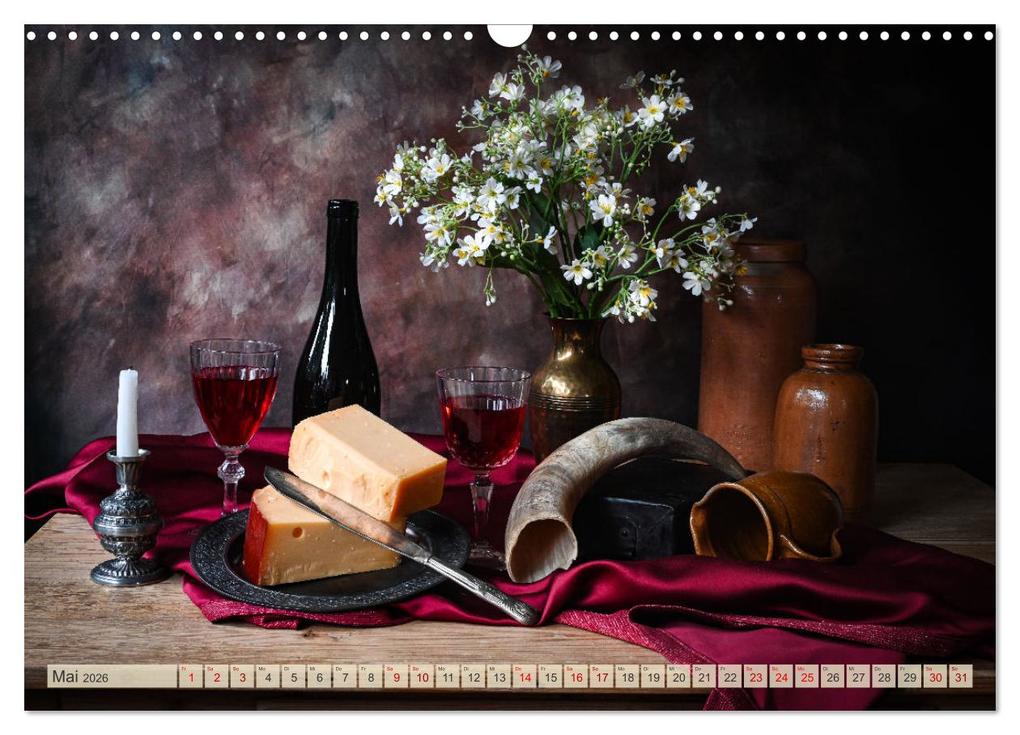 Weitere Ansicht: Stillleben Alte Meister (Wandkalender 2026 DIN A3 quer), CALVENDO Monatskalender | Stratmann-Fotografie Stratmann-Fotografie, Calvendo, Stratmann-Fotografie