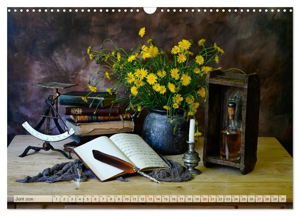 Weitere Ansicht: Stillleben Alte Meister (Wandkalender 2026 DIN A3 quer), CALVENDO Monatskalender | Stratmann-Fotografie Stratmann-Fotografie, Calvendo, Stratmann-Fotografie