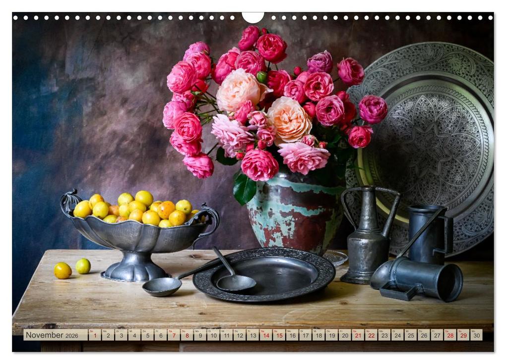 Weitere Ansicht: Stillleben Alte Meister (Wandkalender 2026 DIN A3 quer), CALVENDO Monatskalender | Stratmann-Fotografie Stratmann-Fotografie, Calvendo, Stratmann-Fotografie