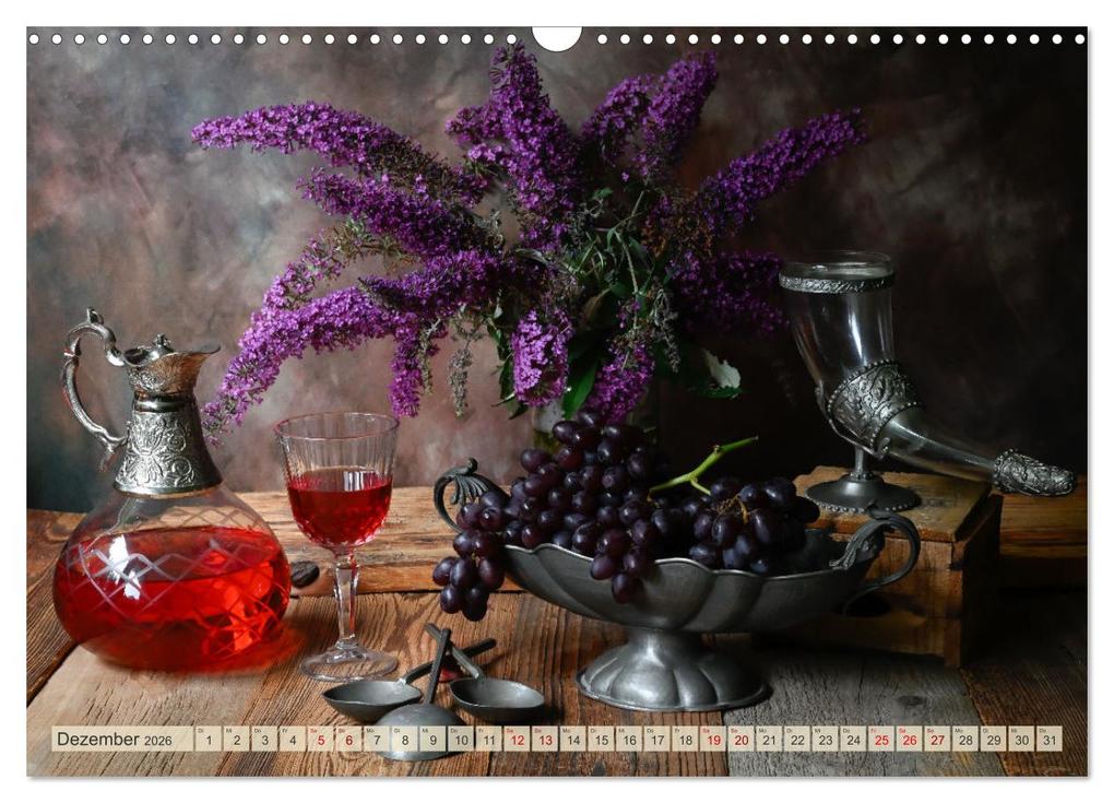Weitere Ansicht: Stillleben Alte Meister (Wandkalender 2026 DIN A3 quer), CALVENDO Monatskalender | Stratmann-Fotografie Stratmann-Fotografie, Calvendo, Stratmann-Fotografie