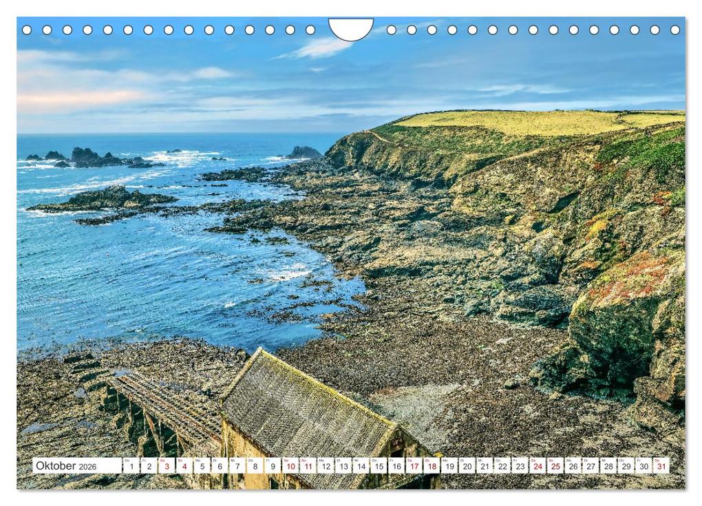 Weitere Ansicht: Cornwall - Malerische Landschaften mit grandiosen Küsten (Wandkalender 2026 DIN A4 quer), CALVENDO Monatskalender | Dieter Meyer, Calvendo