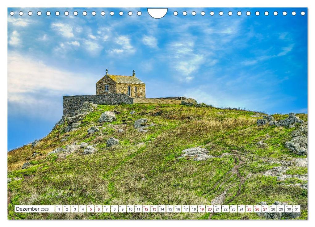 Weitere Ansicht: Cornwall - Malerische Landschaften mit grandiosen Küsten (Wandkalender 2026 DIN A4 quer), CALVENDO Monatskalender | Dieter Meyer, Calvendo