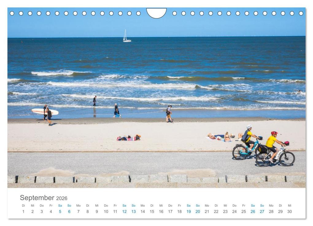 Weitere Ansicht: Norderney Sehnsuchtskalender (Wandkalender 2026 DIN A4 quer), CALVENDO Monatskalender | Dietmar Scherf, Calvendo