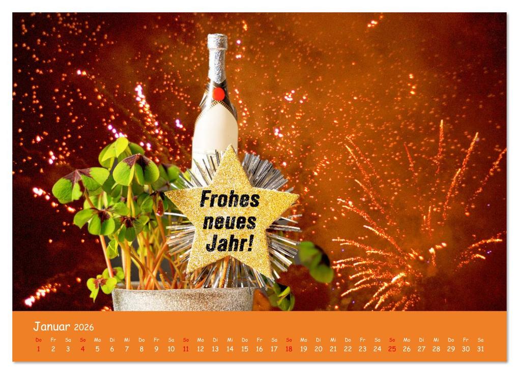 Weitere Ansicht: Momente im Jahr, die verbinden - Wunschkalender mit herzlichen Grüßen (Wandkalender 2026 DIN A4 quer), CALVENDO Monatskalender | Bihlmayer-Media Bihlmayer-Media, Calvendo, Bihlmayer-Media