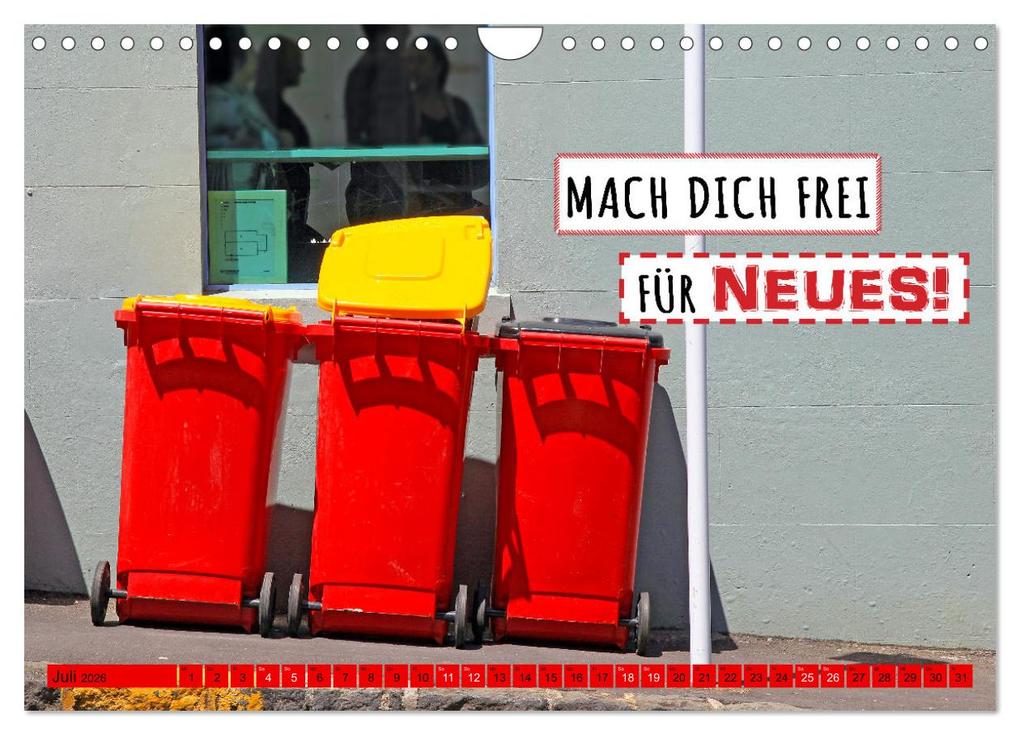 Weitere Ansicht: Enjoy your life - Genieße das Leben (Wandkalender 2026 DIN A4 quer), CALVENDO Monatskalender | Gabriele Gerner, Calvendo