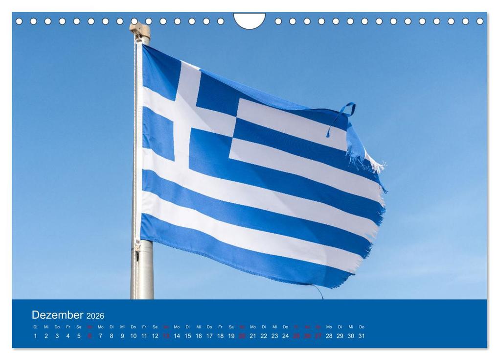 Weitere Ansicht: Griechenland - Mykonos Kalender (Wandkalender 2026 DIN A4 quer), CALVENDO Monatskalender | Michael Bihlmayer - Bihlmayer-MEDIA, Calvendo