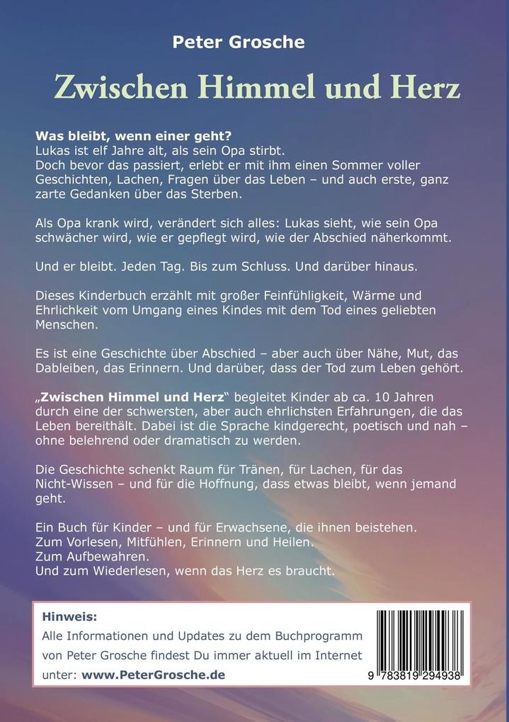Weitere Ansicht: Zwischen Himmel und Herz | Peter Grosche