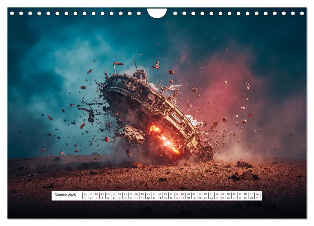 Weitere Ansicht: Fliegende Untertasse - Die große Fantasiereise (Wandkalender 2026 DIN A4 quer), CALVENDO Monatskalender | Alain Gaymard, Calvendo